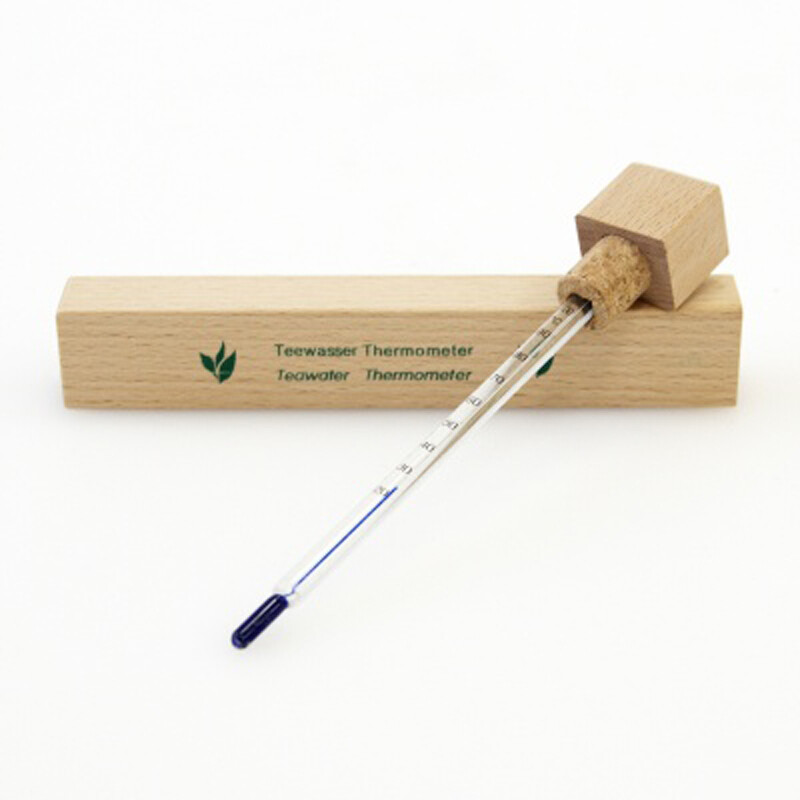 Tea Water Thermometer in wooden box